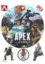 Сахарная, вафельная Картинка для торта «Апекс Легендс APEX» — PT107023 | Пищевая печать на торте, сахарной, вафельной бумаге -> PrinTort.ru Сахарная и вафельная Картинка для торта «Апекс Легендс APEX» — PT107023 | Пищевая печать на торте, сахарной, вафельной бумаге -> PrinTort.ru