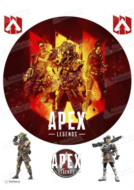 Картинка для торта "Апекс Легендс APEX" - PT107011