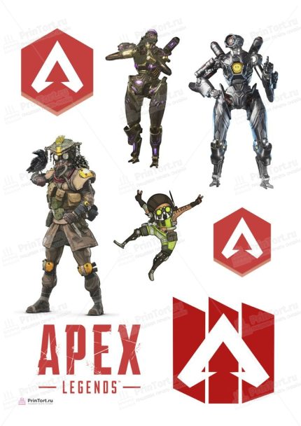 Картинка для торта "Апекс Легендс APEX" - PT107015