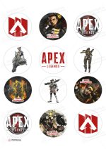 Картинка для торта "Апекс Легендс APEX" - PT107023 — изображение 4