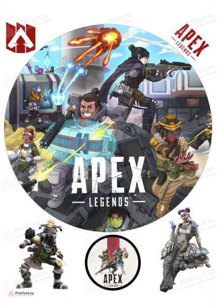 Картинка для торта "Апекс Легендс APEX" - PT107023