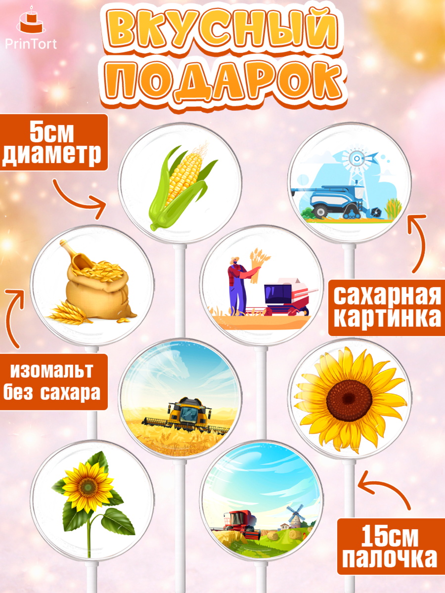 Леденцы 3,5, Комбайнер, Девочка, День рождения, арт. PL313370_2, кадр 2