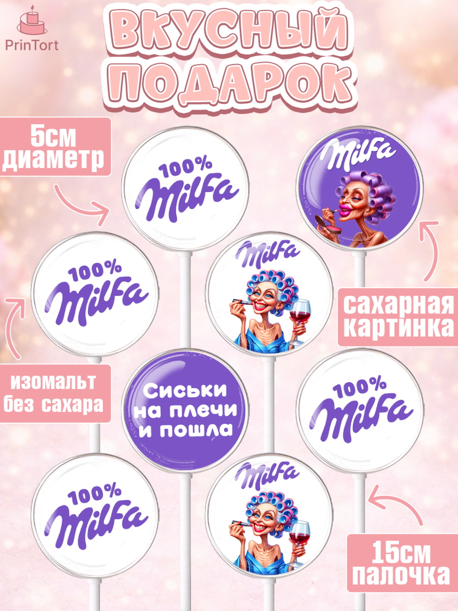 Леденцы 3,5, Милфа, Milfa, Девочка, День рождения, арт. PL319132_1, кадр 2