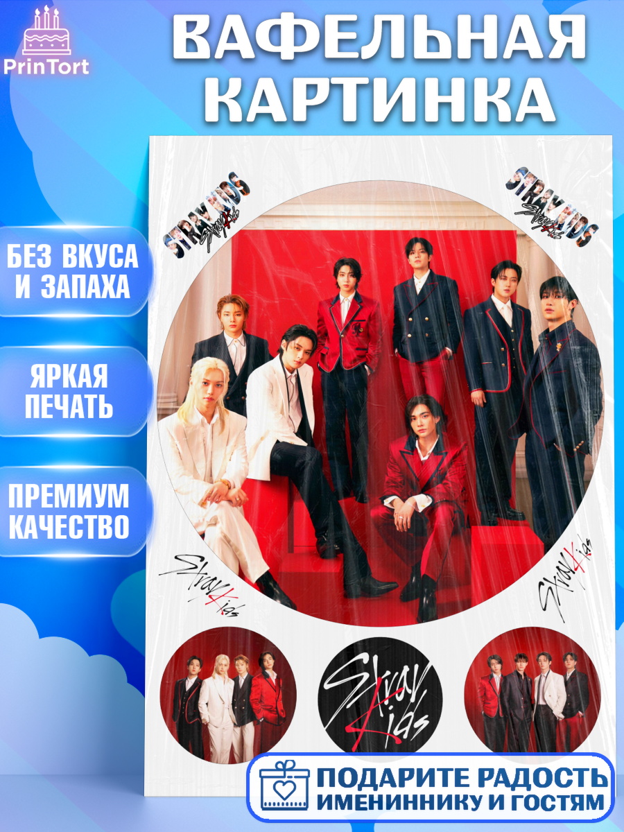 Вафельная картинка Группа Stray Kids Круг Вафельная картинка, Стрей Кидс, Музыкальная группа, Группа Stray Kids, Stray Kids, Девочка, арт. PT220069