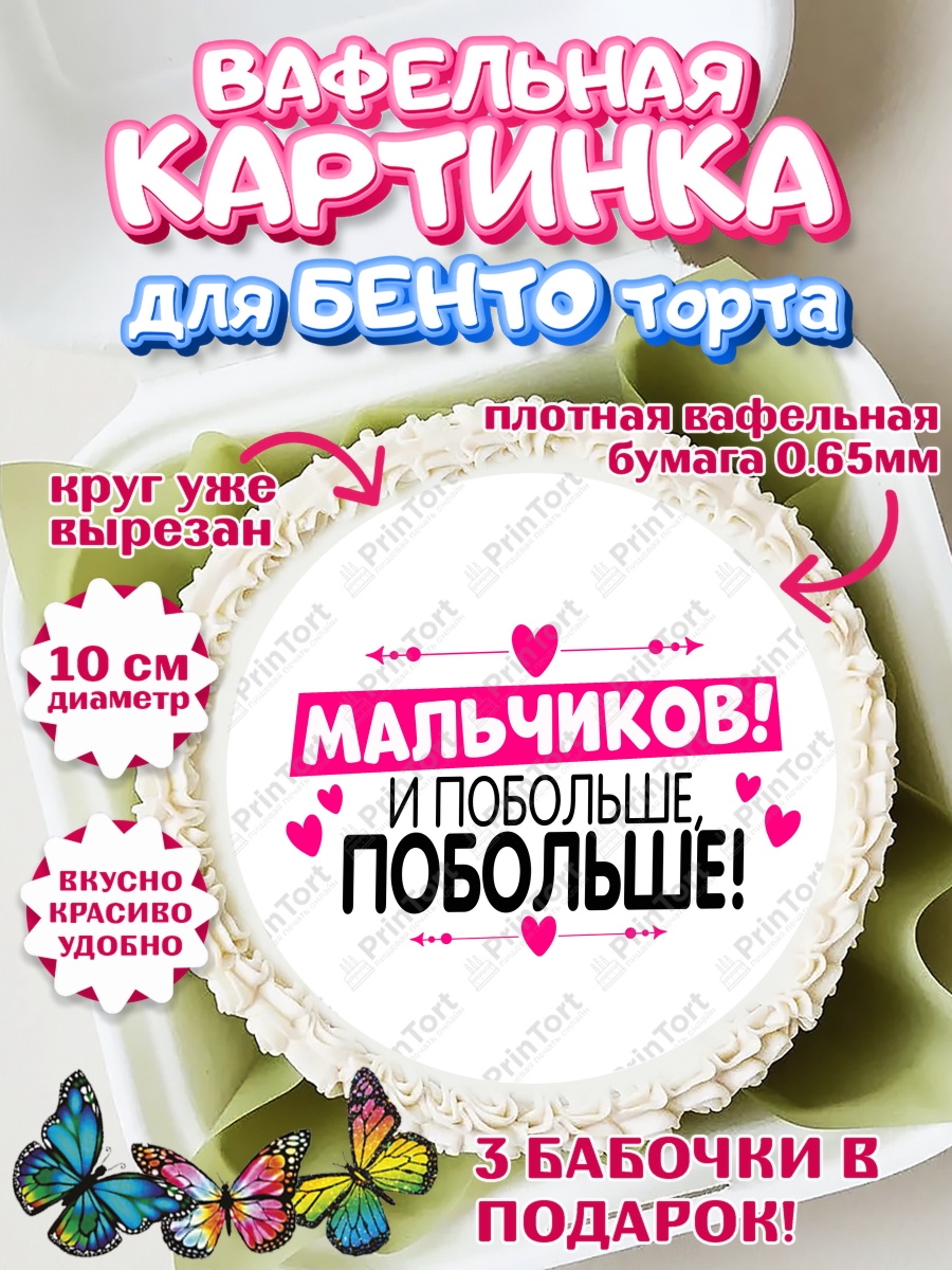 Вафельный круг для Бенто 10см Девичник Круг Вафельный круг для Бенто 10см, Девичник, Сердце, цветы, кольцо, подарок, бокалы, Девочка, арт. PT317756