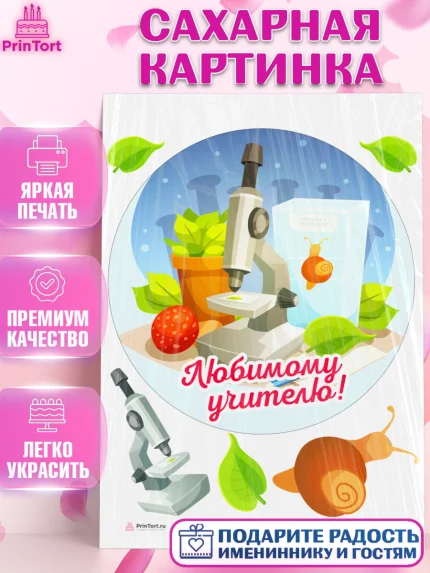 Сахарная картинка, день учителя, Девушка, арт. PT105366
