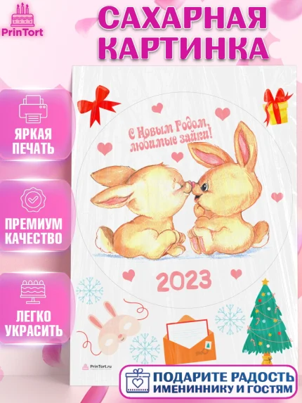 Сахарная картинка, Новый год, Девочка, арт. PT106925