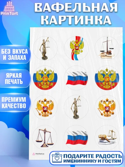 Вафельная картинка, День Юриста, Юриспруденция Адвокат, Мальчик, арт. PT207154