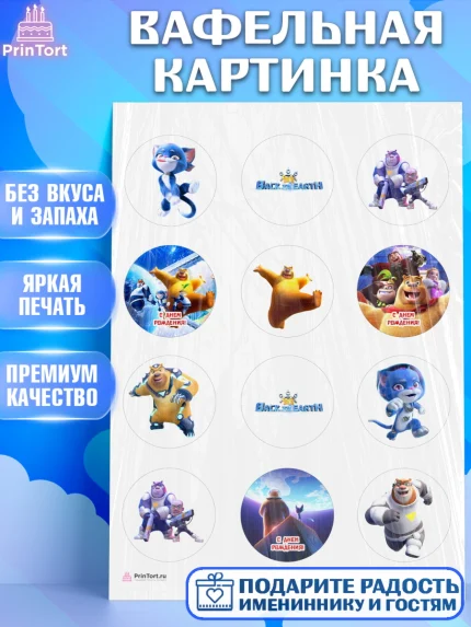 Вафельная картинка, Побег из космоса, Девочка, День рождения, арт. PT209544