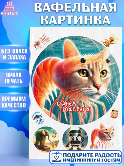 Вафельная картинка, Итальянские мемы, Ларили Ларила, Бобрито Бандито, Триппи троппи, Тунг тунг сахур, арт. PT220577
