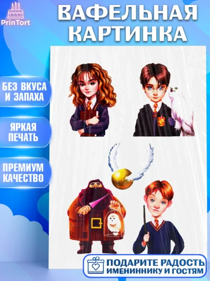 Вафельная картинка, Гарри Поттер, Девочка, День рождения, арт. PT224951