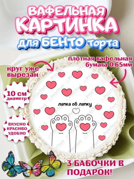 Вафельный круг для Бенто 10см, Прикольная, приколы, мемы, Девочка, День рождения, арт. PT320081