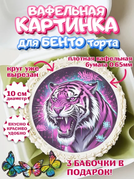 Вафельный круг для Бенто 10см, Граффити, рисунок, надпись, тинейджер, Девочка, День рождения, арт. PT322282